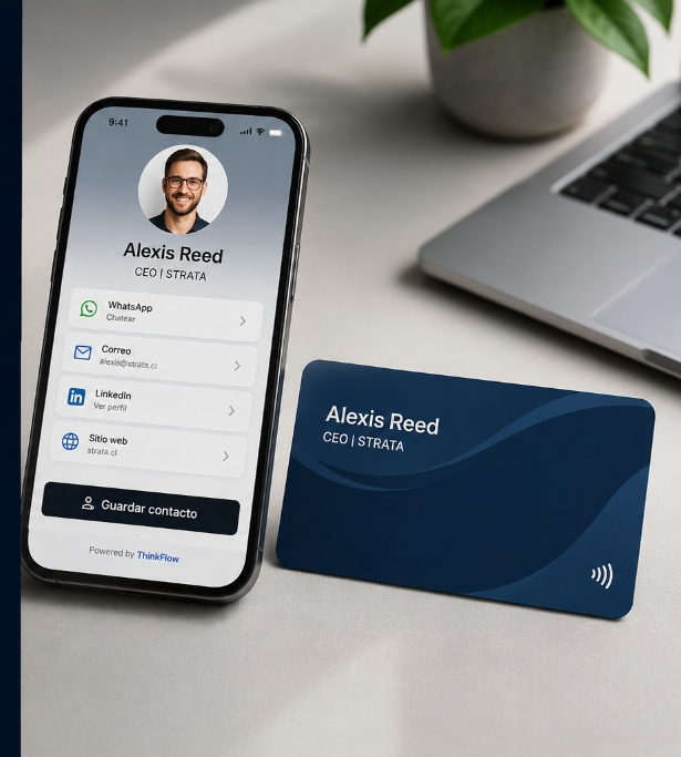 Tarjeta digital inteligente NFC